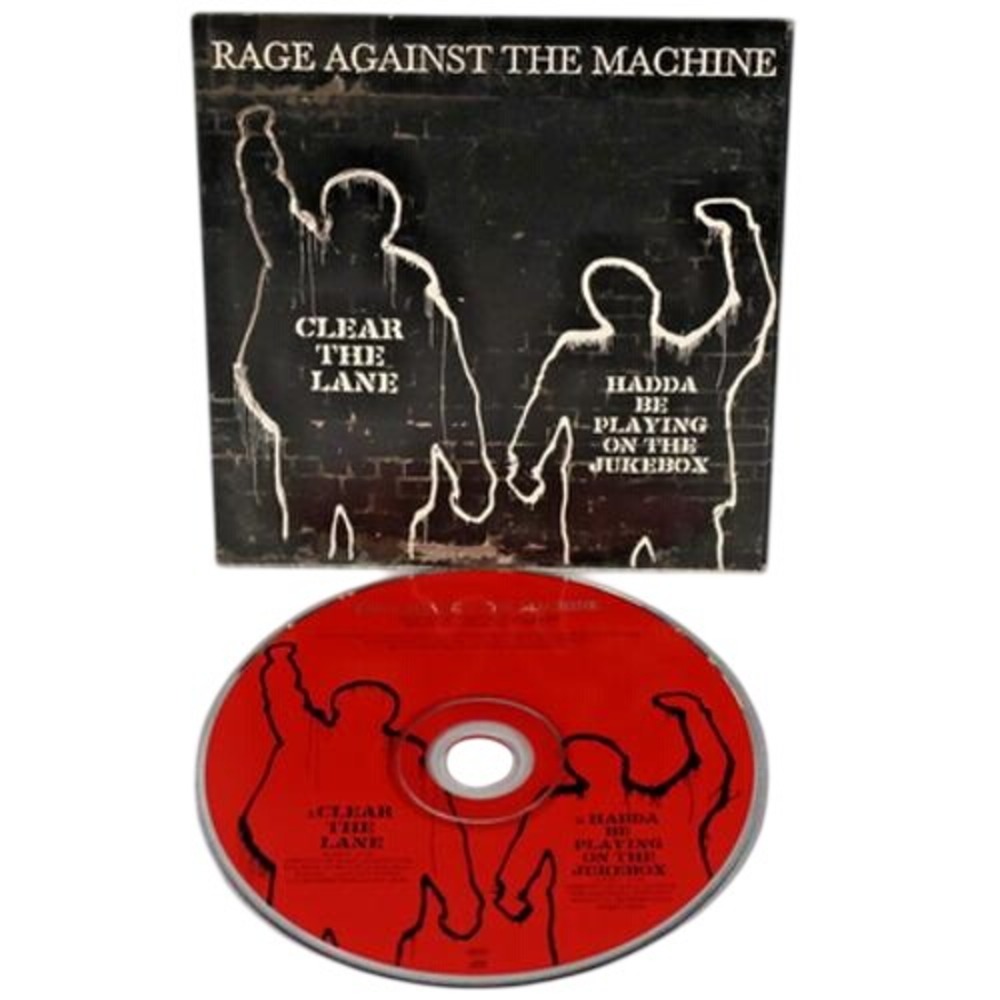 Rage Against The Machine‎ CD Clear The Lane Hadda Be Playing Jukebox Rare Live